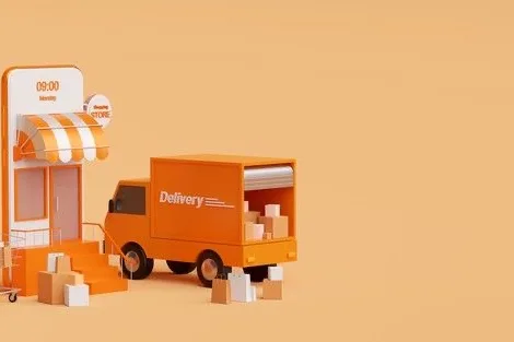 Shopping courier service delivery