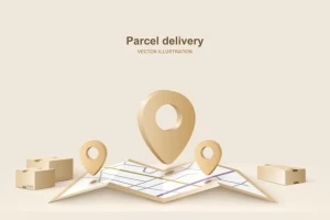 Selena Courier delivering packages to a retail store in central London.
