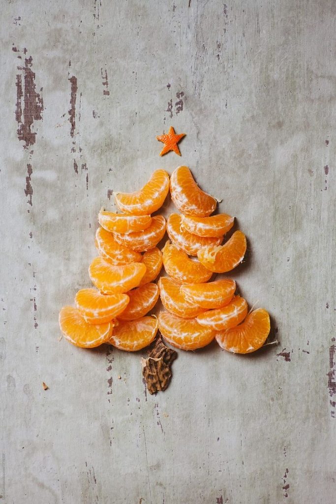 Selena Courier delivering Christmas presents across London.